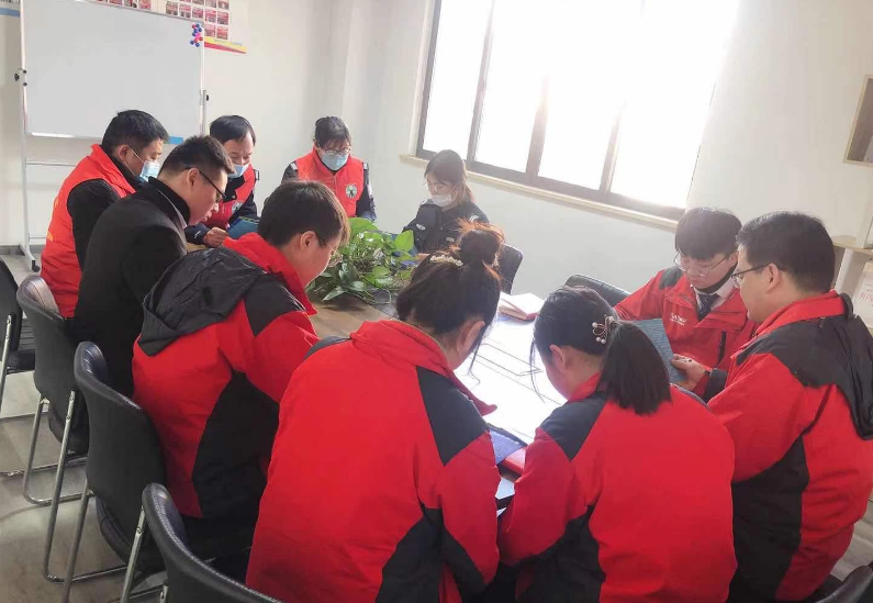 肥东县公安局经侦大队莅临商帝银河app手机版下载,银河app,银河app手机版指导工作?